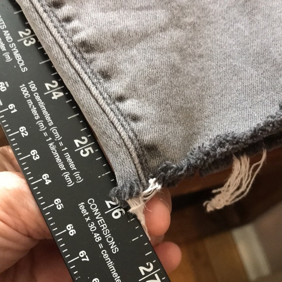 SPANX Gray Distressed Skinny Denim Jegging - Picture 15 of 15